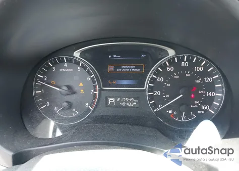 2014 Nissan Altima 2.5 Sl z USA, uszkodzony, nr VIN 1N4AL3AP9EC903848